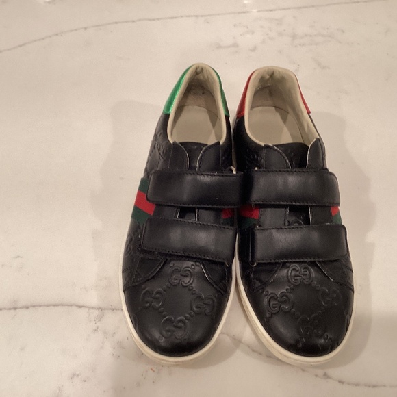 Gucci boys sneakers size 32 - Picture 1 of 3